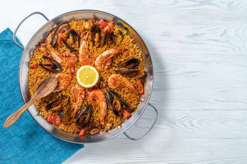 Paso a paso para hacer una paella de mariscos