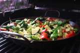 Cerdo con vegetales al estilo oriental