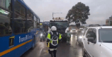 Movilidad hoy: tránsito lento en Av. Boyacá tras choque de vehículos de carga