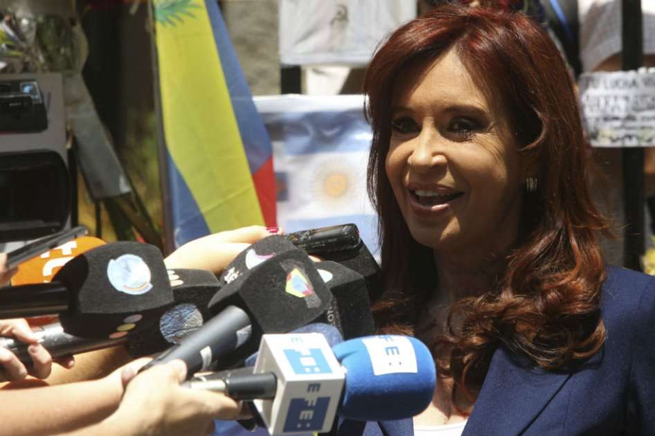 Cristina Kirchner, expresidenta de Argentina. / AFP