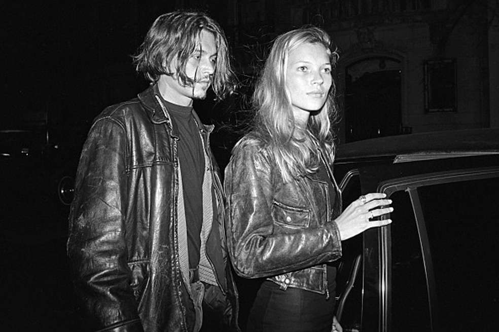 Kate Moss y Johnny Depp