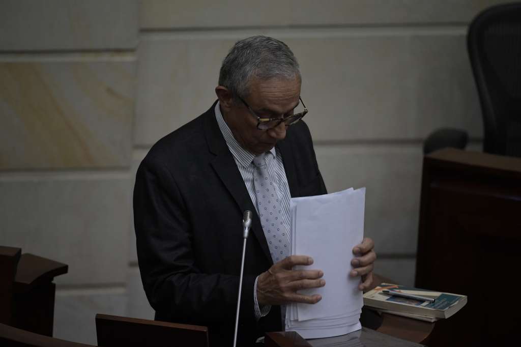 Director del Centro Nacional de Memoria Histórica, hablando ante el Congreso.