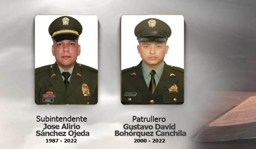 Recompensa: ofrecen $200 millones por información de asesinato de policías en Bosa.