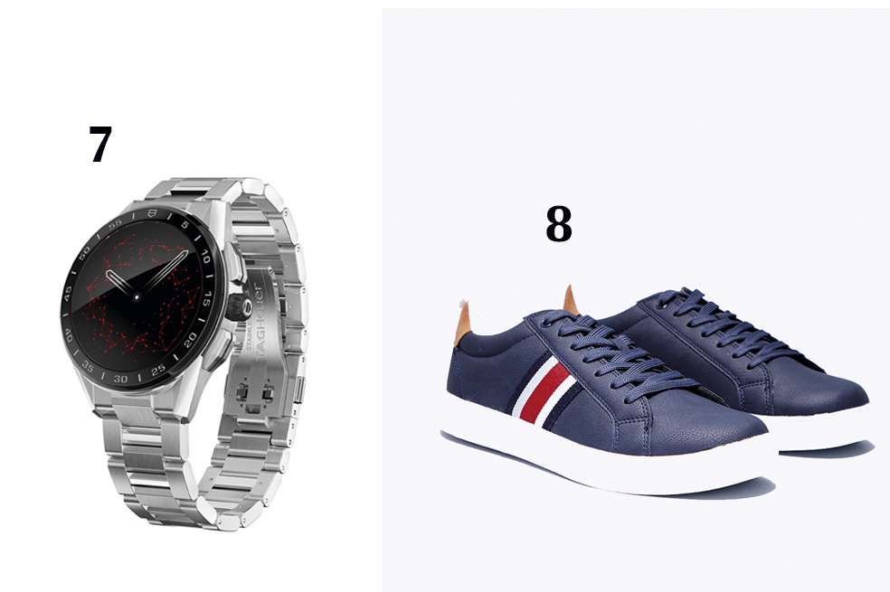 Reloj y zapatos para regalar a papá