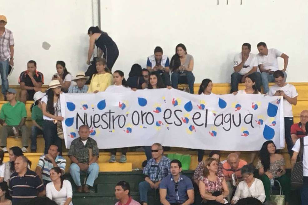 Más de 500 personas asistieron a la primera reunión de socialización convocada por el Ministerio de Ambiente en Bucaramanga.