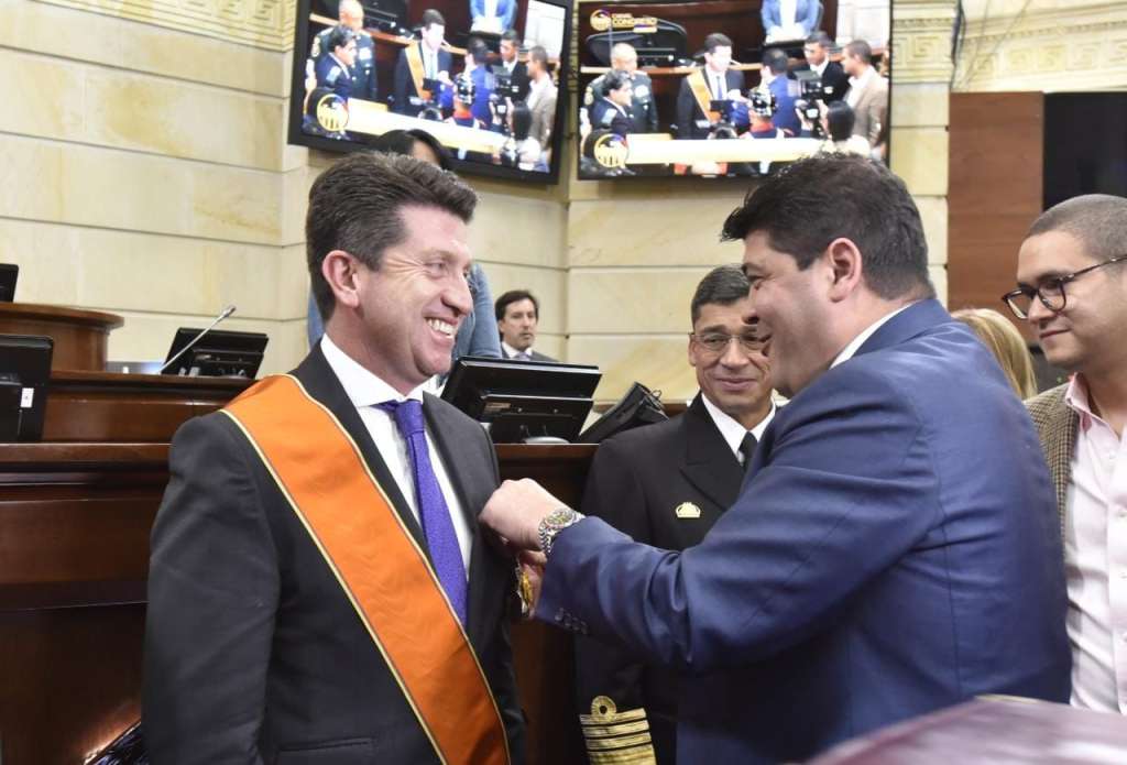Diego Molano y Juan Diego Gómez