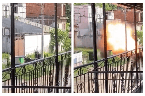 Un policía herido dejó explosión de una motobomba en Suárez, Cauca