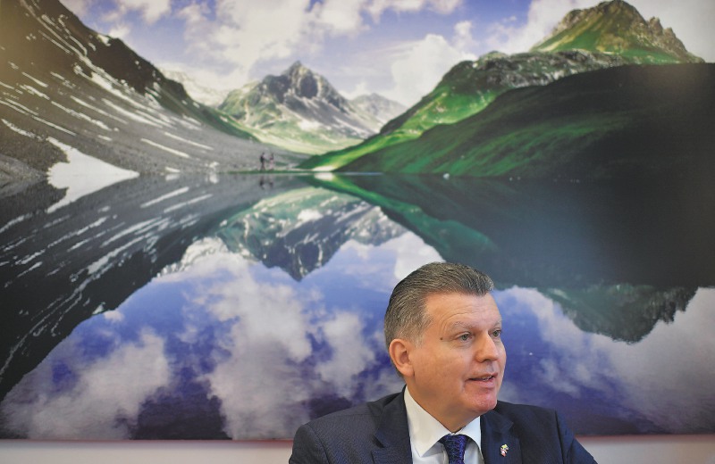 Eric Mayoraz, embajador de Suiza en Colombia