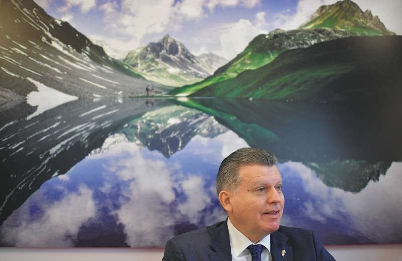 Eric Mayoraz, embajador de Suiza en Colombia