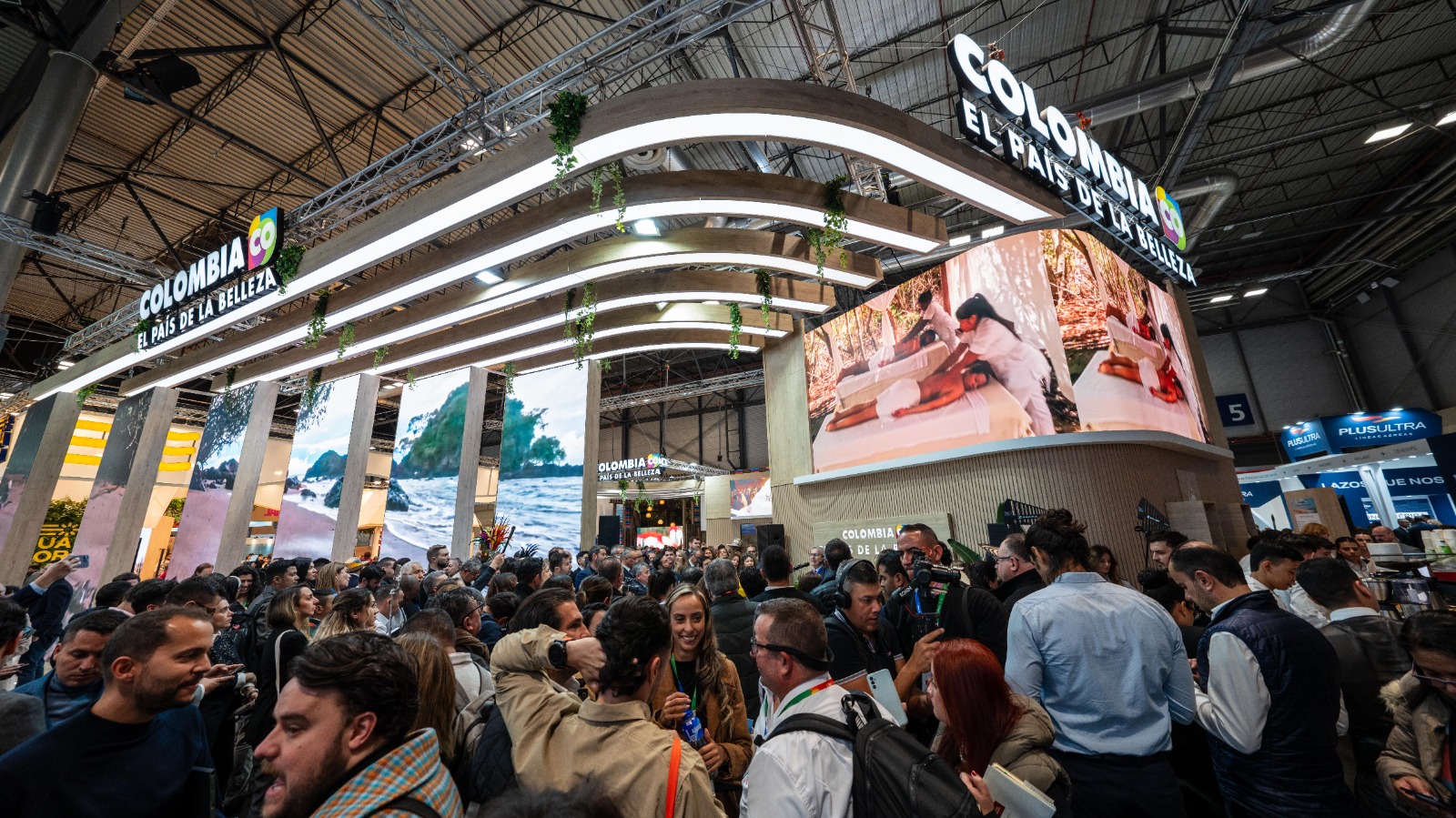 Este año el stand se ubicó en primera línea de acceso al pabellón 3 y contó con 460 m2, frente a los 450 m2 del año pasado