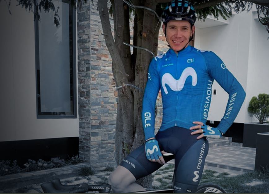 Miguel Ángel López, corredor boyacense, le apunta este año al Tour de Francia y la Vuelta a España.