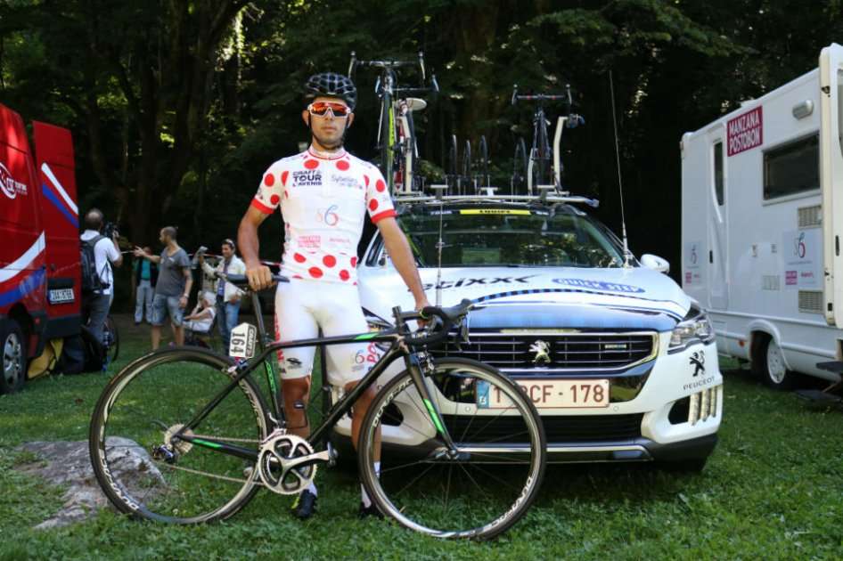 Jhon Anderson Rodríguez será pedalista del Etixx en 2018. Foto: Federación Colombiana de Ciclismo.