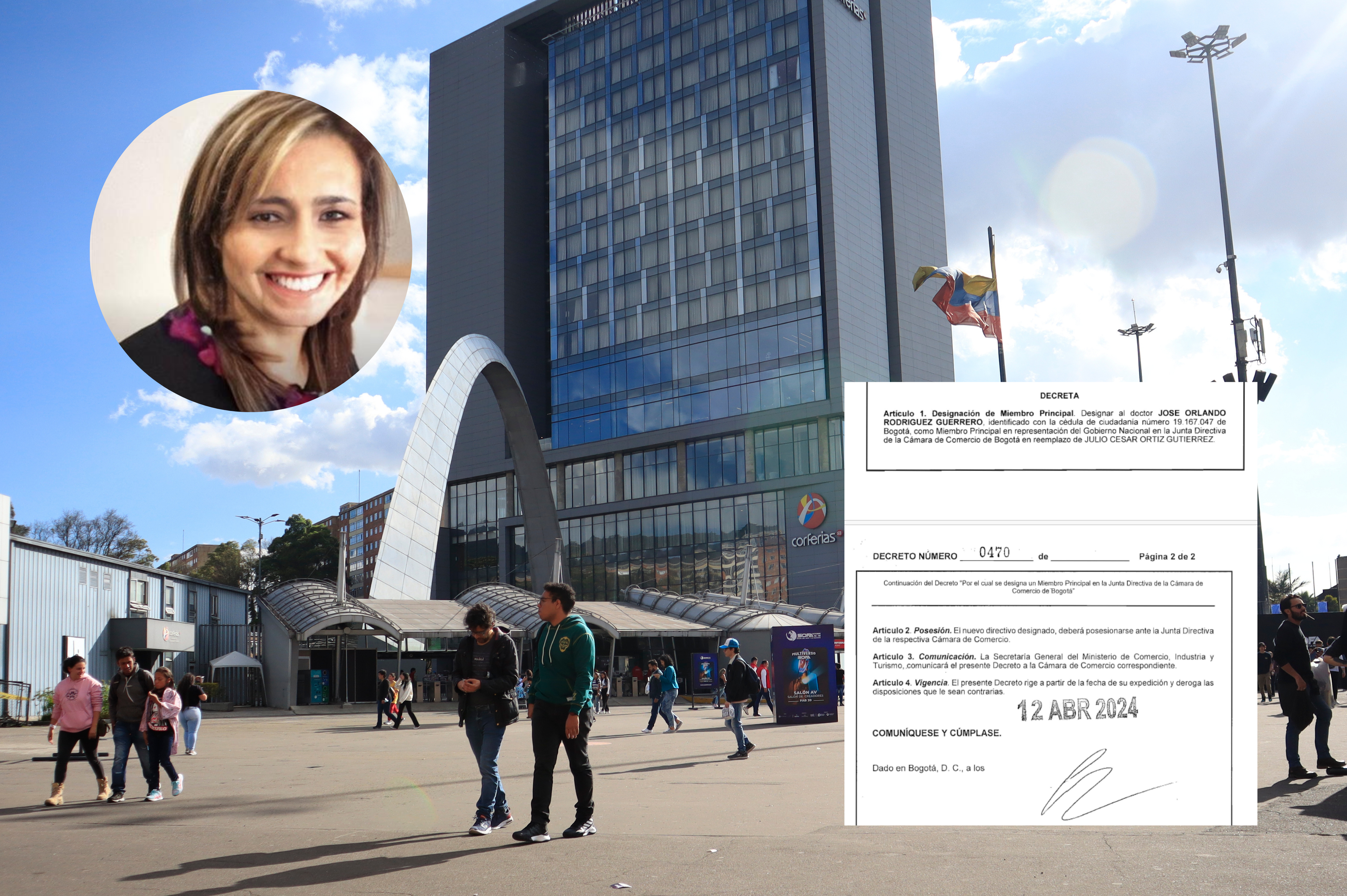 Mery Janeth Gutiérrez, expareja de Hollman Morris, busca la presidencia de Corferias.
