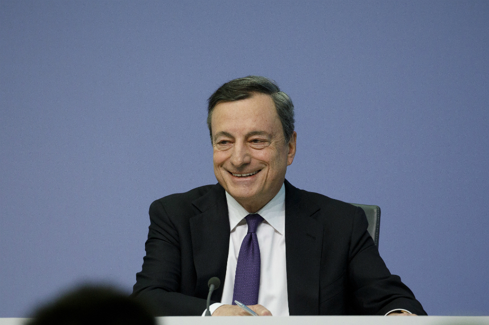 Mario Draghi, presidente del Banco Central Europeo (BCE). / Bloomberg