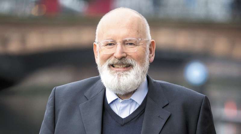 Frans Timmermans, vicepresidente ejecutivo de la Comisión Europea. 