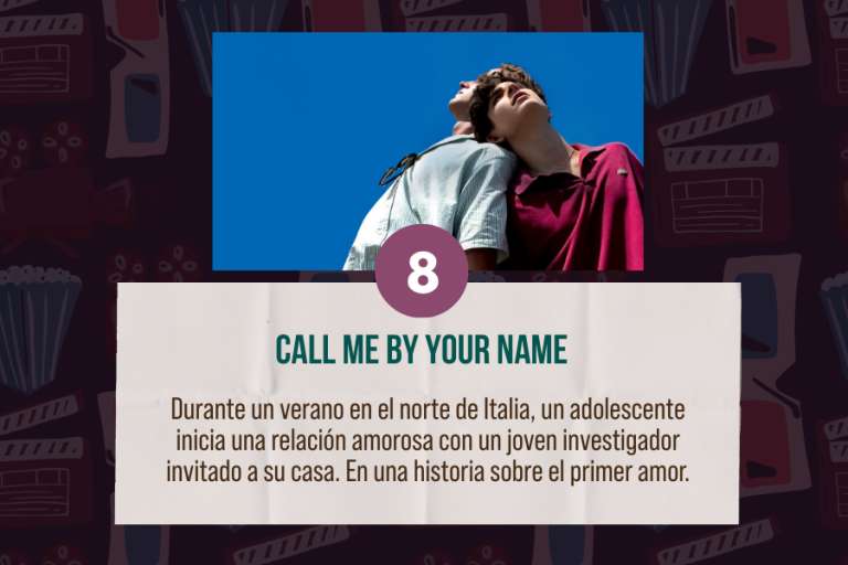 10 películas que narran romances entre hombres.