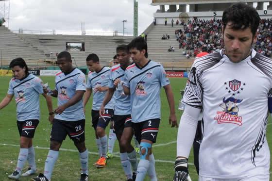 Con nueve jugadores, el Junior sacó un empate agónico al Tolima 2-2