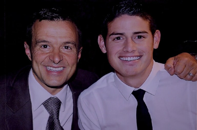 Jorge Mendes, el camaleón que define el futuro de James y Falcao