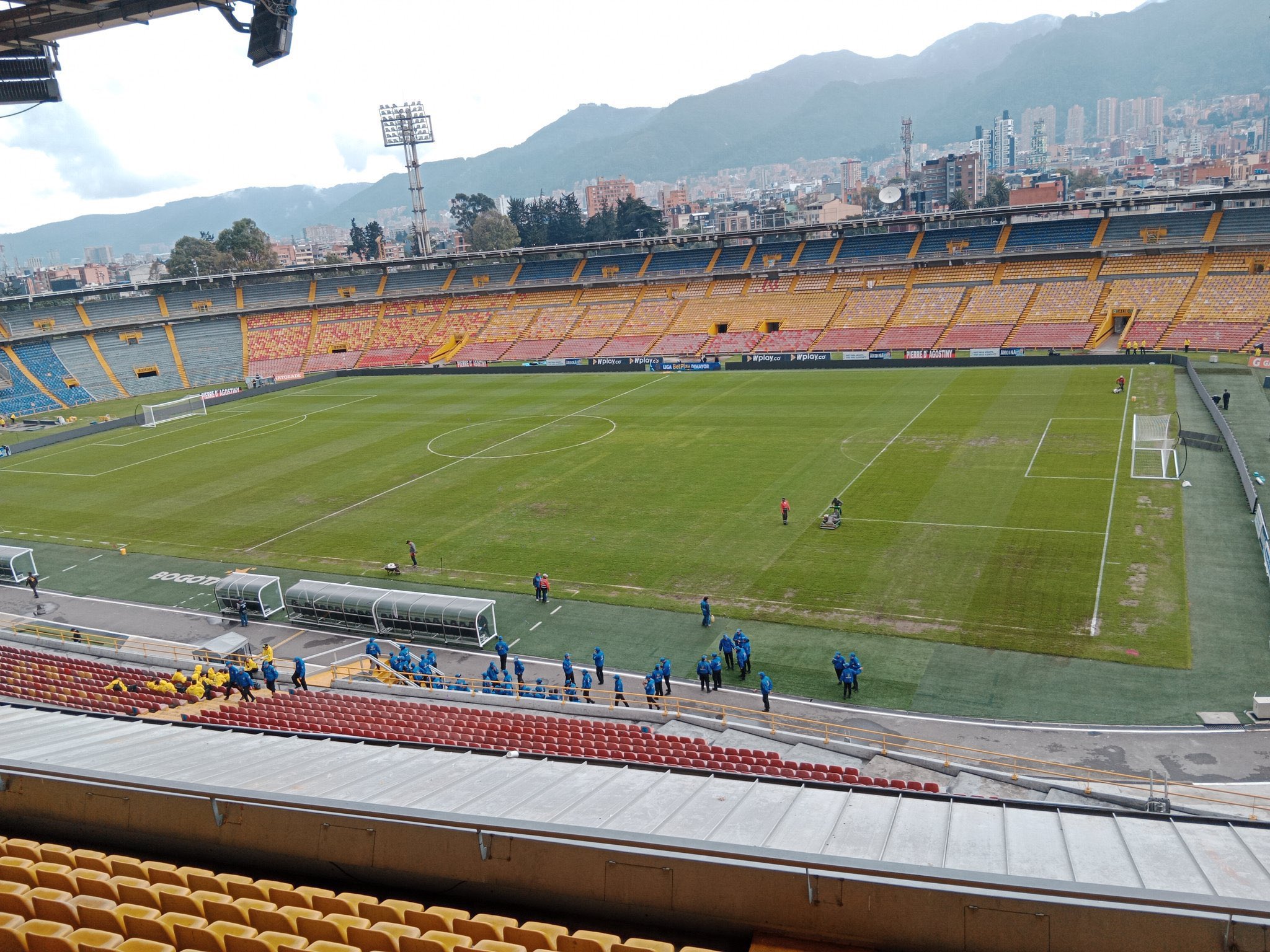 Estado actual del estadio Nemesio Camacho El Campín.