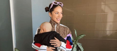 Video: Greeicy Rendón dejó ver por primera vez el rostro de su hijo Kai ¡Así luce!