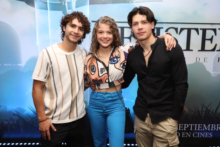 Julián Zuluaga, Mariana Mozo y Gabriel Ayala