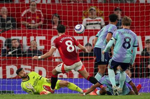 Así quedó la tabla de la Premier League, tras el empate de Man. United y Arsenal