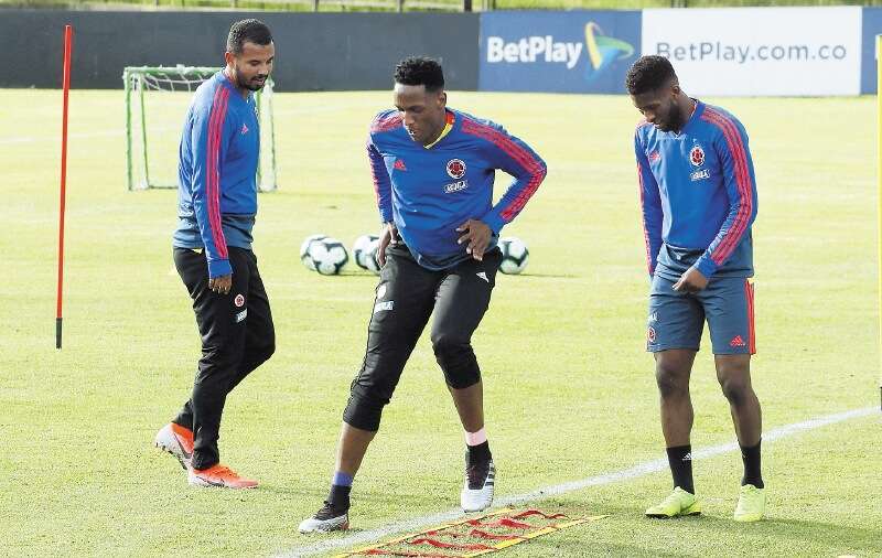 Varios jugadores de la selección ya trabajan en Bogotá. / EFE