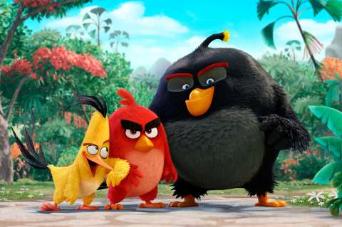 Personajes de "Angry Birds, la película"