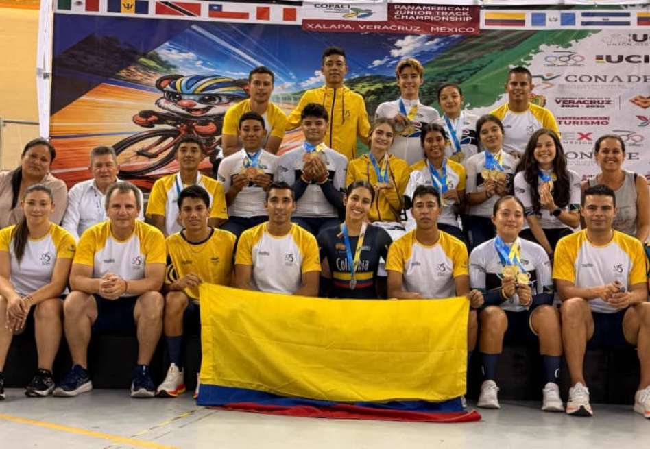 Colombia arrasó en el Panamericano Junior de Pista: así quedó el medallero
