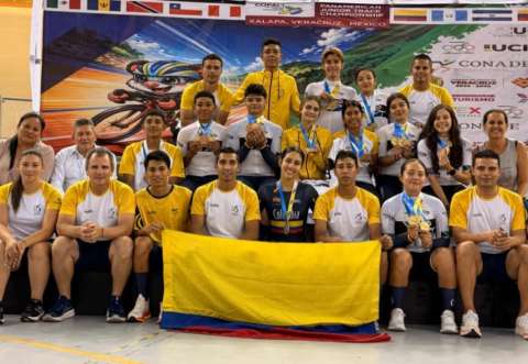 Colombia arrasó en el Panamericano Junior de Pista: así quedó el medallero final