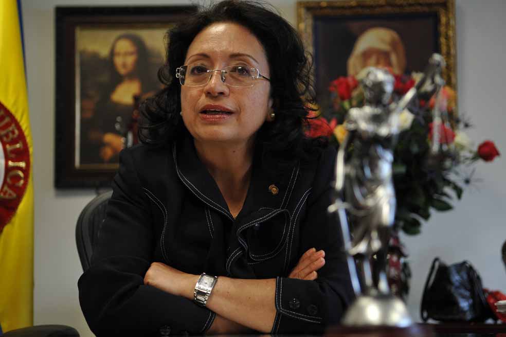 La magistrada de la Corte Suprema de Justicia María del Rosario González de Lemus. / Archivo - El Espectador