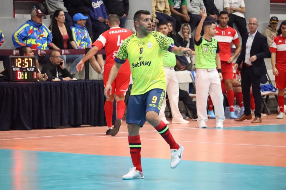 Jhon Jairo Pinilla, el máximo referente de la selección de Colombia de futsal.