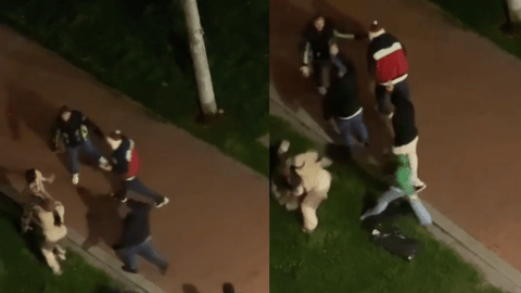 Joven denunció que fue brutalmente agredida por pedir que no usaran pólvora