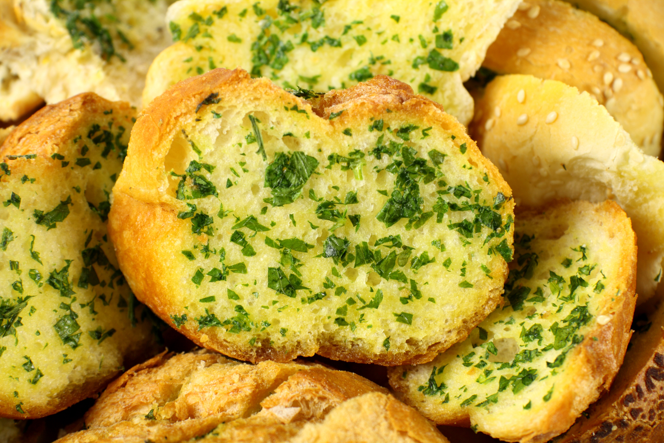 Pan de ajo y queso
