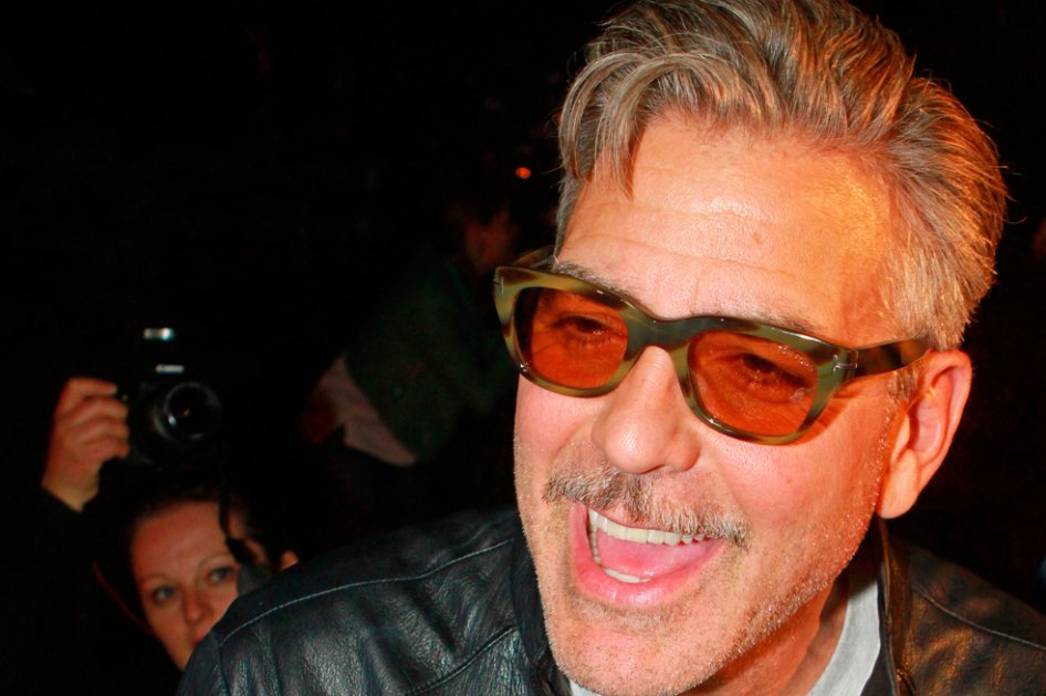 El actor George Clooney.