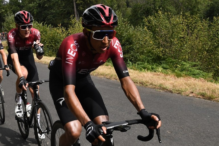 Egan Bernal ocupó la tercera posición de la primera etapa del Critérium del Dauphiné