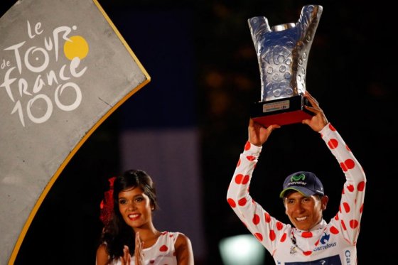 El colombiano Nairo Quintana terminó subcampeón del Tour de Francia 2013 y se proclamó mejor escalador de la prueba gala.
