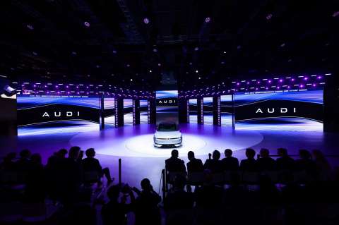 Audi se despide de sus icónicos cuatro aros con la presentación del E5 en China