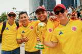 Colombia ya se hace sentir en México: multitudinario banderazo antes del debut mundialista