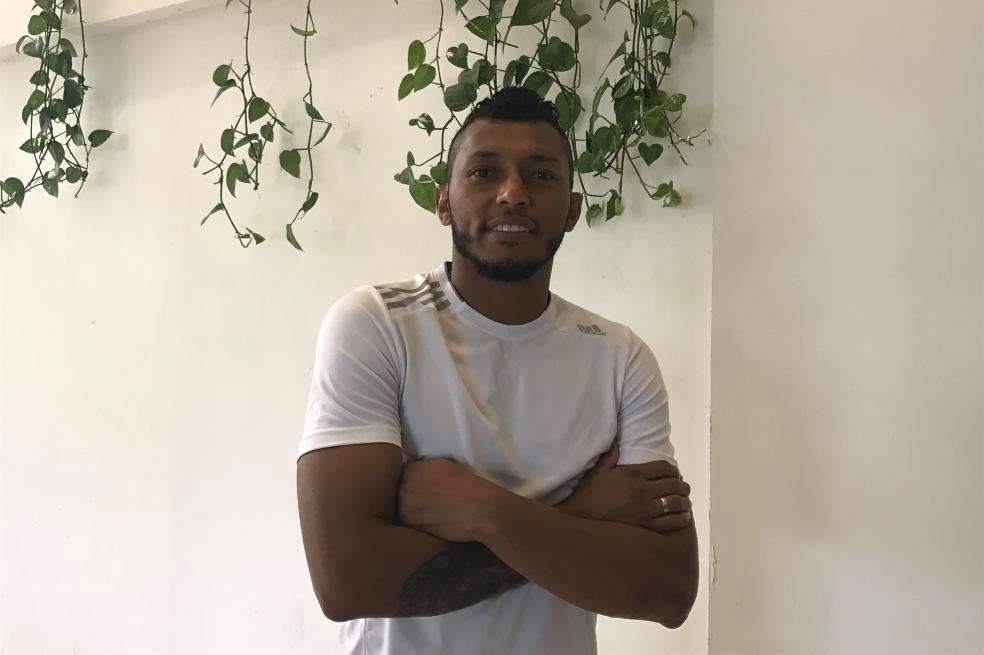 Carlos Valdés, futbolista colombiano que integró la selección colombiana en la eliminatoria hacia Brasil 2014. / Luis Guillermo Montenegro