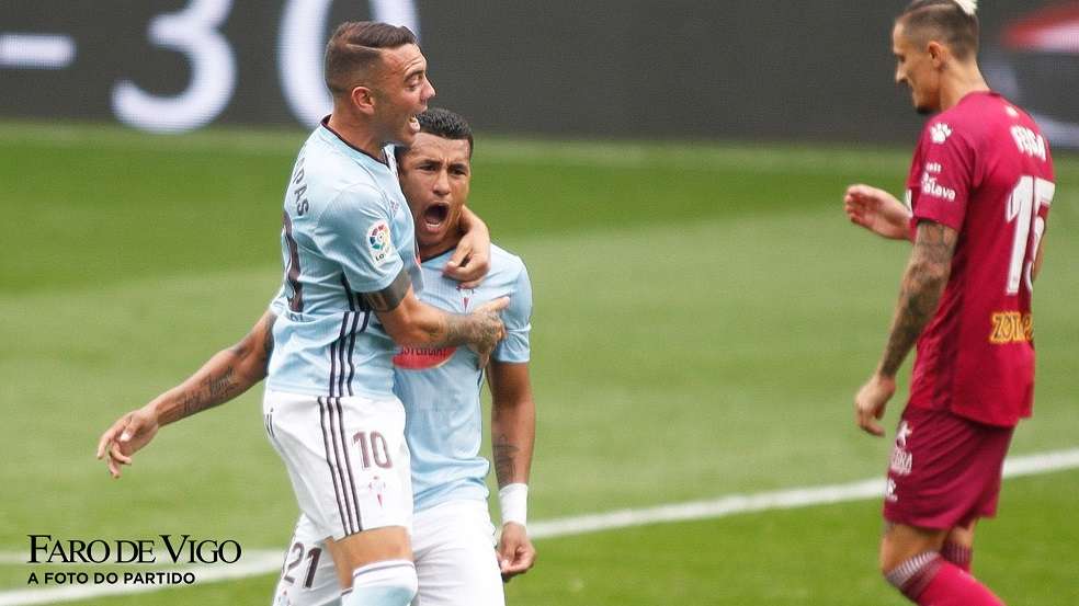 El Celta ocupa la posición 16 de la tabla a cuatro puntos del Mallorca, primero de los tres equipos que descenderían este año.