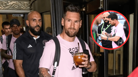 ¿Quién es el exclusivo guardaespaldas de Messi, que lo cuida hasta cuando juega?