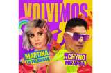 Martina la Peligrosa presenta "Volvimos" junto a Chyno Miranda