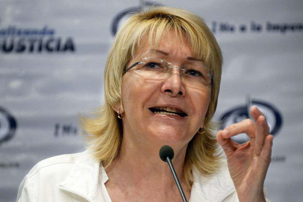 La Fiscal General de la Venezuela, Luisa Ortega Díaz. /AFP