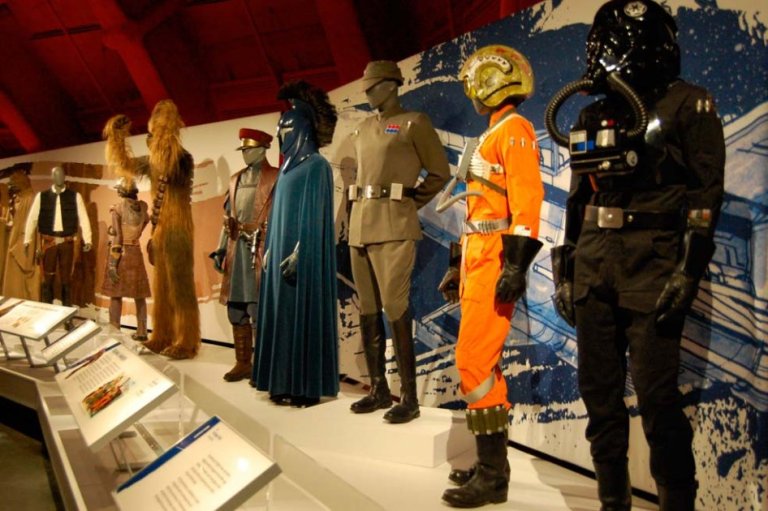 Disfraces originales de «La Guerra de las Galaxias» se exhiben en museo