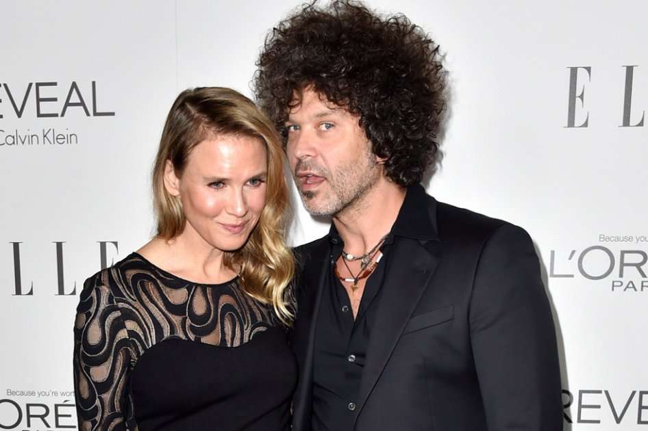 Renée Zellweger y Doyle Bramhall. / AFP