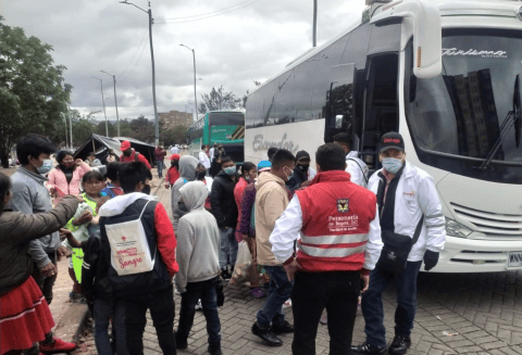 Indígenas Embera llegaron a un acuerdo para salir del parque Tercer Milenio