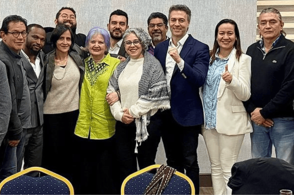 Alí Bantu Ashanti, Susana Muhamad, Gloria Flórez, María José Pizarro, Daniel Quintero, Carolina Corcho y Gustavo Bolívar son los actuales precandidatos del Pacto Histórico.