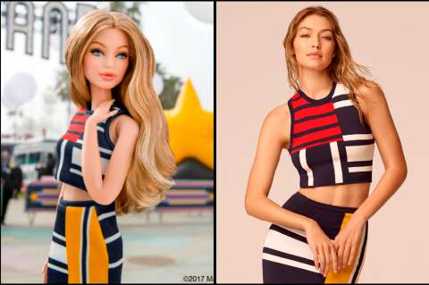 Modelo Gigi Hadid tiene su propia Barbie