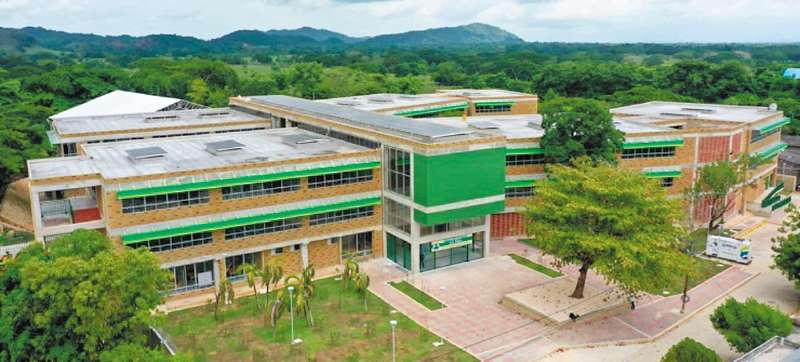 El colegio Heriberto García Garrido, de Toluviejo. La Gobernación pide a las instituciones retornar a sus jornadas educativas.